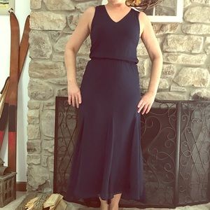 Banana Republic Navy Formal Hi/Lo Dress NWT Size 2